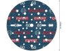 BOSCH EXPERT O780 Foil Tépőzáras csiszolótárcsa 150 mm / P60 kerámiaszemcsés (6 db)