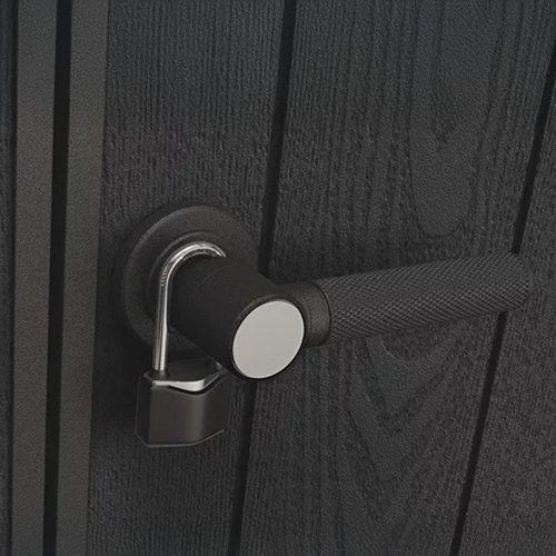 Newton Plus wide 9 x 7,5 műanyag kerti ház barna