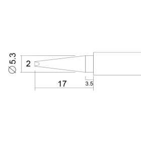 Pákahegy 28003-as pákához - 2 db / bliszter