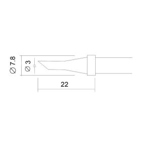 Pákahegy 28020-as pákához - 2 db / bliszter