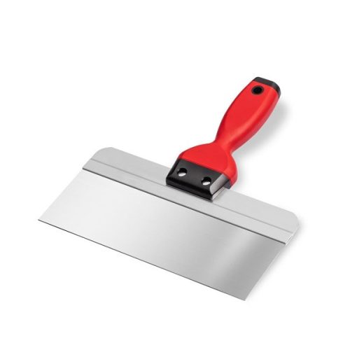 fali spatulya (lepke, felületsimító) 25cm, rozsdamentes acél penge, ALU profil, soft markolat