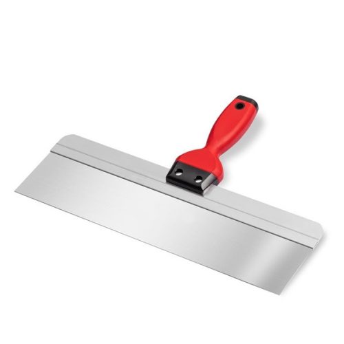 fali spatulya (lepke, felületsimító) 40cm, rozsdamentes acél penge, ALU profil, soft markolat
