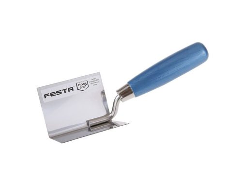 FESTA Kőműves kanál sarok belső inox 80/60/60 mm
