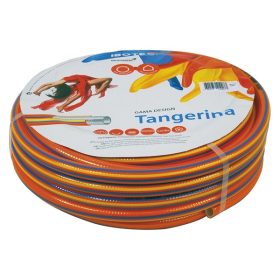   locsolótömlő, csavarodásmentes, 3 rétegű; 1/2", 25m, (narancs, citrom, kék), 125g/m, Tangerina