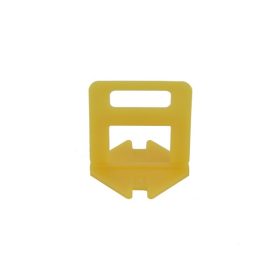   csempeszintező talp (lapszintező kapu), 3mm, 100db, sárga, egyszer használatos