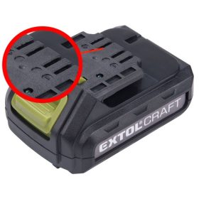   tartalék akku 12V Li-ion, ÚJABB TÍPUSÚ 402400 töltőhöz; 3 SARU, 1300mAh, töltési idő: 4,5 óra