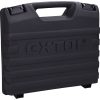 akkus fúrócsavarozó, Extol Craft, 20V, kefementes motor, kofferban; 2db 2000 mAh Li-ion akku + 1 db töltő