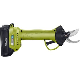   akkus metszőolló, Extol Craft, 20V, kefementes motor, 1db 2000 mAh Li-ion akku + 1 db töltő
