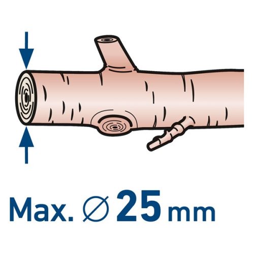 akkus metszőolló, Extol Craft, 20V, kefementes motor, AKKU és TÖLTŐ NÉLKÜL