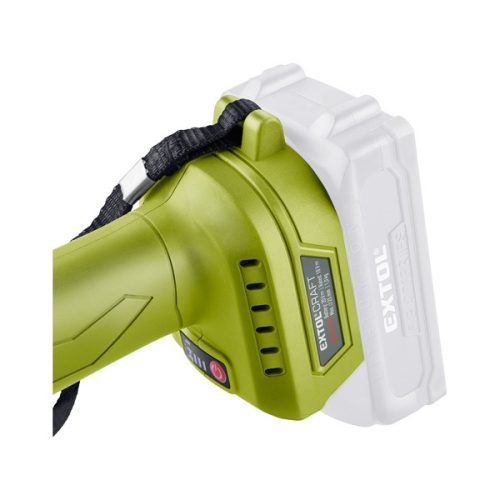 akkus metszőolló, Extol Craft, 20V, kefementes motor, AKKU és TÖLTŐ NÉLKÜL