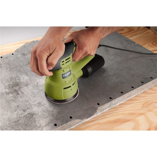 rotációs (excentrikus) csiszológép 430W; átmérő:125mm, ford.:5000-13000