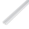LED aluminium profil sín - 1000 x 17 x 8 mm - U profil - fehér