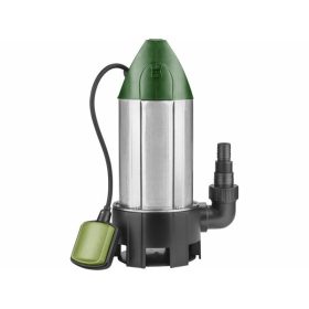   szennyvíz búvárszivattyú, 1100W, rozsdamentes ház, Extol Craft, szállító teljesítmény: 15m3/h, max. száll. 9,5 m