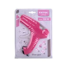  melegragasztó pisztoly, 40W, stift átmérő:11mm, Extol Lady, bliszteren