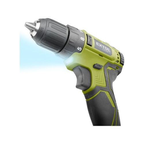 akkus fúrócsavarozó, 12V, Li-ion, szénkefe mentes, 1db 2000 mAh akku + 46 db szerszámkészlet