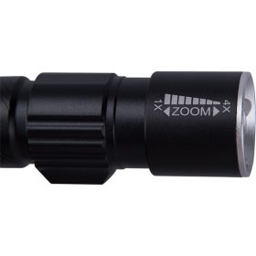   LED lámpa, 3 W, XPE LED; 150 Lm, ALU ház, zoom, újratölthető Li-ion akkus, 450 mAh