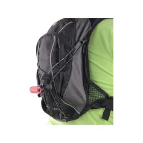   LED lámpa, kerékpáros, hátsó piros LED; 30 Lm, ABS ház, USB újratölthető beépített Li-polimer akku, 220 mAh