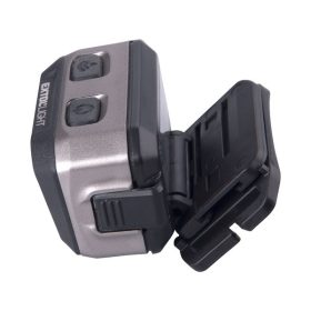   LED fejlámpa, Osram+COB, 500 Lumen; IR szenzor, tölthető akkuval+AAA elemmel is, 4 funkció, cseppálló: IPX4