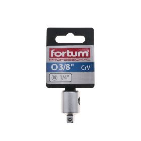   adapter hosszabbító szárhoz, 61CrV5; külső befogás: 1/4", 3/8" belső lyukkal FORTUM