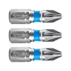 behajtóhegy PZ, 3 db, S2 acél; PZ 1×25mm, bliszteren