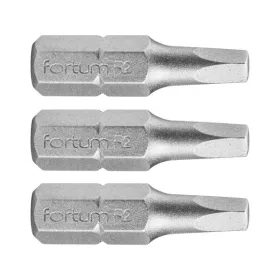  behajtóhegy négyszög, 3 db, S2 acél; SQ 2×25mm, bliszteren