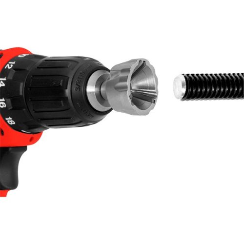 sorjátlanító BIT (sorjázó adapter), 3-19mm, fúrógépbe fogható, 1/4