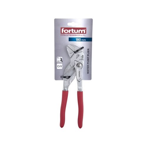 vízpumpafogó, 180mm, CrV, gumírozott markolat