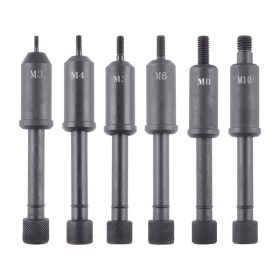   szegecsanya-, szegecscsavar- és popszegecshúzó fogó, 3az1ben, kétkaros; 325mm, CrVMo fej, FORTUM