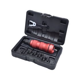   adapter klt. fúrógéphez, POP-NUT szegecsanyákhoz, 6 db, M3-M4-M5-M6-M8; 1/4" hatszög befogás,  FORTUM