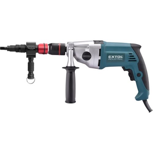 adapter klt. fúrógéphez, POP-NUT szegecsanyákhoz, 6 db, M3-M4-M5-M6-M8-M10-M12; 8 mm (5/16") hatszög befogás, FORTUM