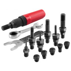   adapter klt. fúrógéphez, 2 az 1-ben, popszegecsekhez és POP-NUT szegecsanyákhoz, 15 db, FORTUM