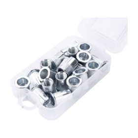   szegecsanya klt. 20 db, M10, POP-NUT, horganyzott acél, kerek, nyitott, lapos peremű, rovátkolt FORTUM