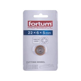   vágókerék a 4770816, 4770817, 4770818, 4770819 csempevágókhoz, titánium volfrám karbid, 22×6×5mm, csapágyas