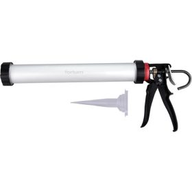   kinyomópisztoly, fém; 380mm, 600ml-es tartály, 360°-ban körbeforgatható ALU tubustartóval