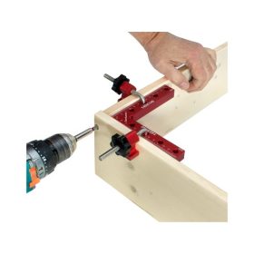   derékszög szorító, (L-alakú szorító) 2 db, 140×140 mm, ALU