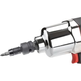   adapter, impakt 1/4" BIT-ek gépi befogásához, 1/2" gépi befogás, gyorskioldóval, CrMoV, hossz: 49 mm