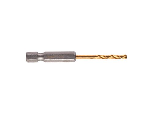 MILWAUKEE Csigafúró 3,0 x 65/23 mm HSS-G TiN, Red HEX - Shockwave™ (2 db)