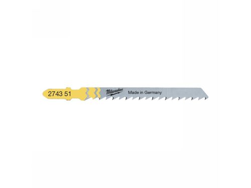 MILWAUKEE Dekopírfűrészlap T101D 75/4,0 mm HCS (5 db)