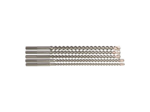 MILWAUKEE Kőzetfúró készlet 5 részes (16-18 x 540 mm, 20-22-25 x 520 mm) négyélű SDS-Max