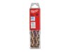 MILWAUKEE Csigafúró 11,0 x 142/94 mm HSS-G Co DIN 338 Red Cobalt (5 db)