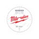 MILWAUKEE Fűrésztárcsa fához 254 x 30 x 3,0 mm / 60T