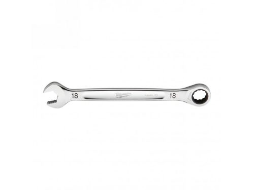 MILWAUKEE Racsnis csillag-villáskulcs 18 mm / 242,5 mm CrV MAX BITE™