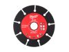 MILWAUKEE Karbid vágókorong 125 x 1,0 x 22,2 mm szegmentált