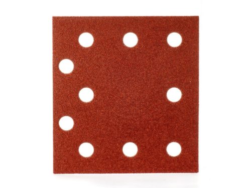 MILWAUKEE Tépőzáras csiszolólap STD 115 x 107 mm / P80 10 lyukas (10 db)
