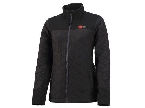 MILWAUKEE Fűthető pufi kabát hibrid XL-es M12 HJP LADIES-201 (1 x 2,0 Ah akku + töltő)