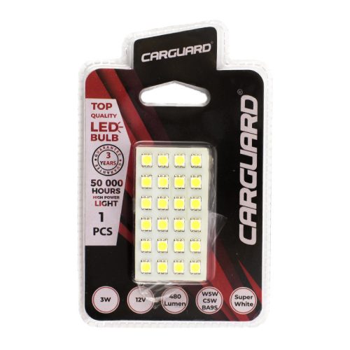 Autós LED - CLD315 - 65 x 35 mm (W5W, C5W, BA9S) - 480 lm - can-bus - SMD - 3W - 12V