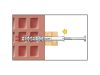 CELO Műanyag dübel MFR 10-100 SB SSKS (4 db)