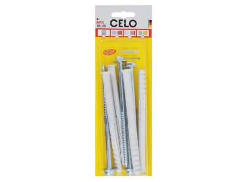 CELO Műanyag dübel MFR 10-135 SB SSKS (4 db)