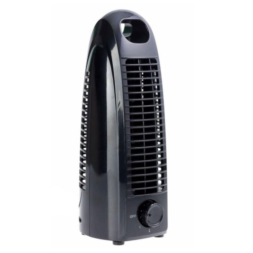 Opus 2 mini asztali ventilátor - 220-240V AC - 100 x 116 x 275 mm - fekete