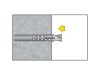 CELO Szárnyas dübel F 12+SKS 8x80 (5 db)